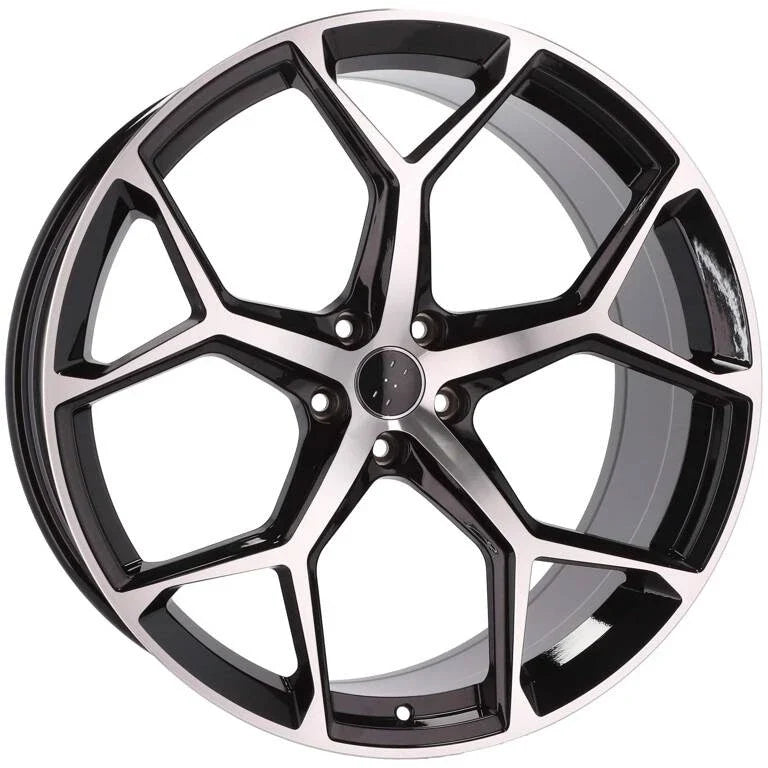 Alu kola pro Audi I5598 8.5x19 5x112 ET40 66.6 stříbrná – detail 1