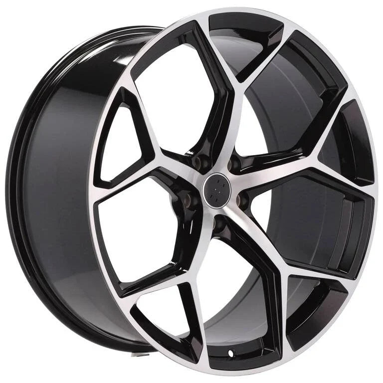 Alu kola pro Audi I5598 8.5x19 5x112 ET40 66.6 stříbrná – detail 2
