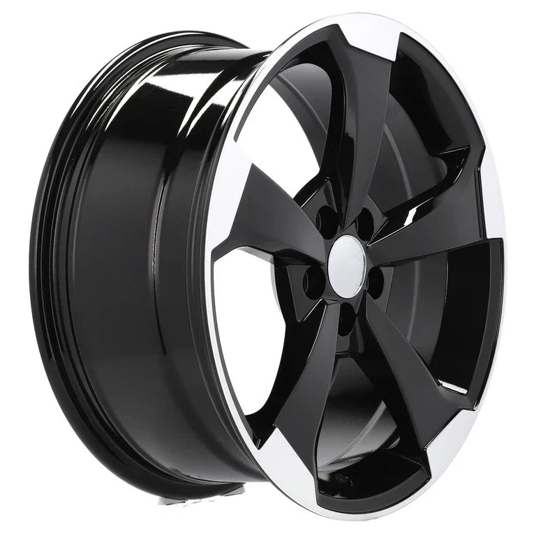 Alu kola pro Audi XE351 7.5x17 5x112 ET40 66.6 černá – detail 2