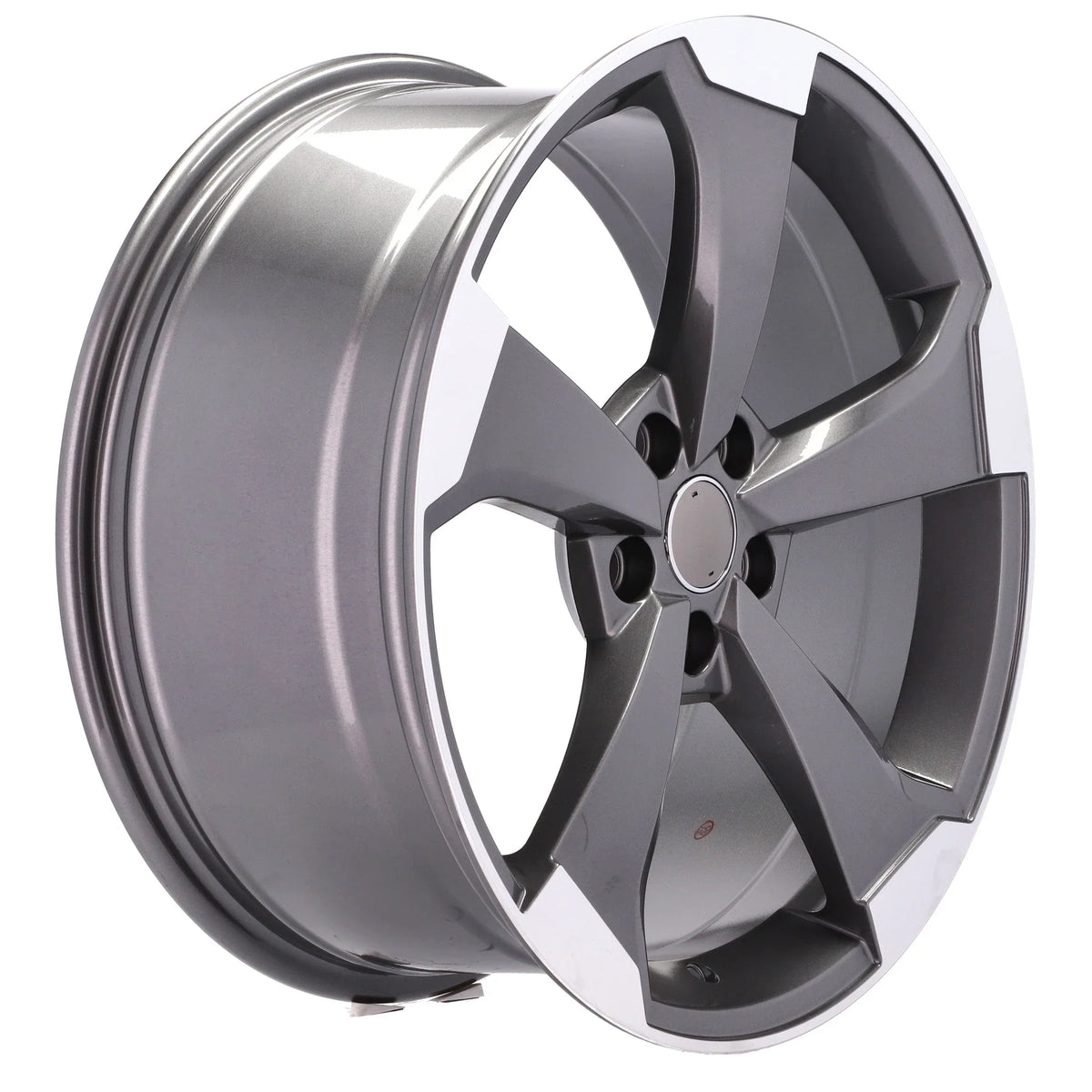 Alu kola pro Audi XE351 7.5x17 5x112 ET40 66.6 šedá – detail 4