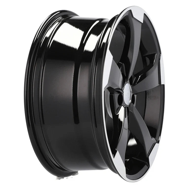 Alu kola pro Audi XE351 8.5x19 5x112 ET32 66.6 černá – detail 3