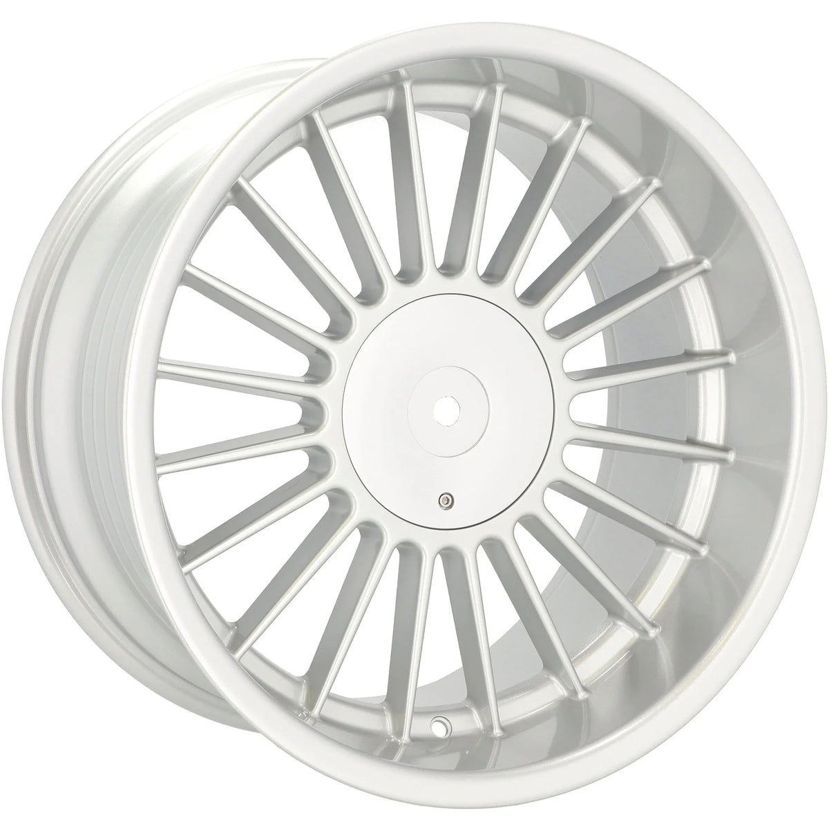 Alu kola pro BMW 8332F 8.5x18 5x112/120 ET13 74.1 stříbrná – detail 2