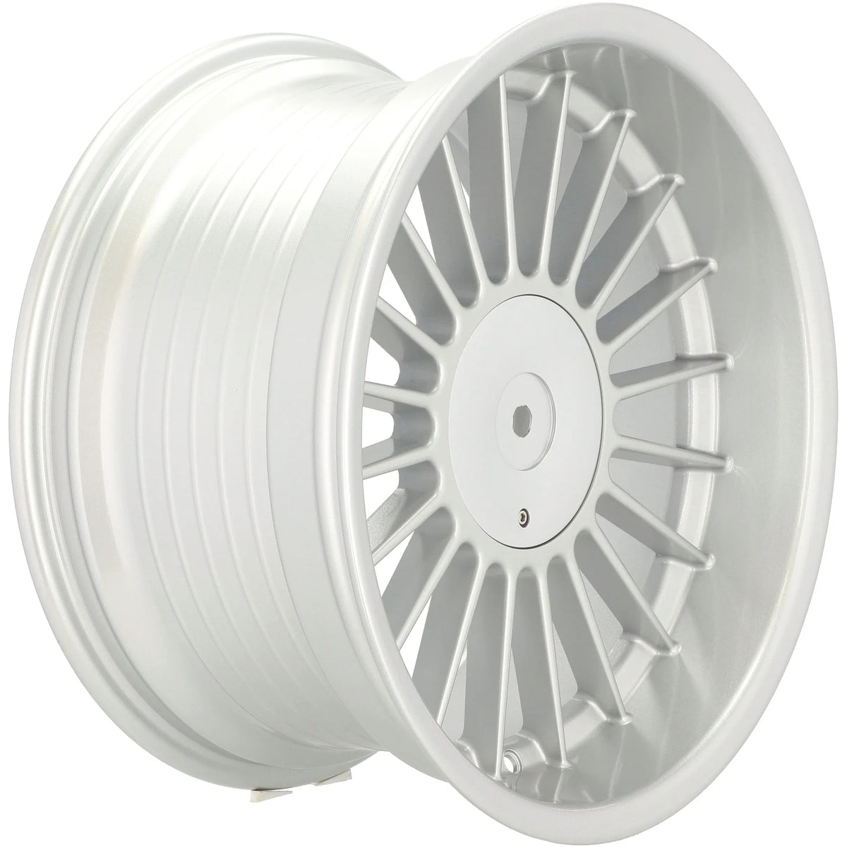 Alu kola pro BMW 8332F 8.5x18 5x112/120 ET13 74.1 stříbrná – detail 3