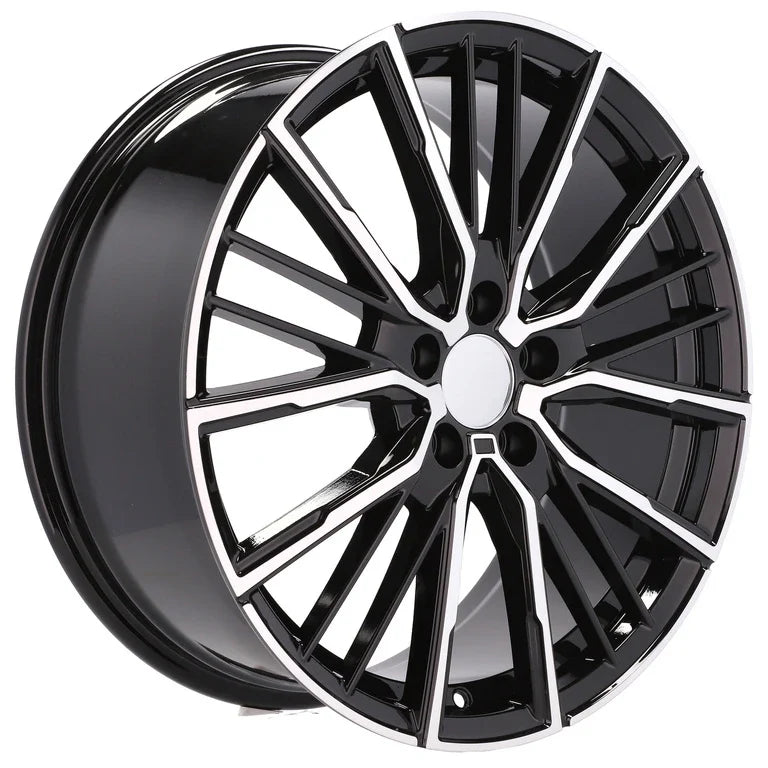 Alu kola pro BMW A5824 8x18 5x112 ET50 66.6 černá – detail 1