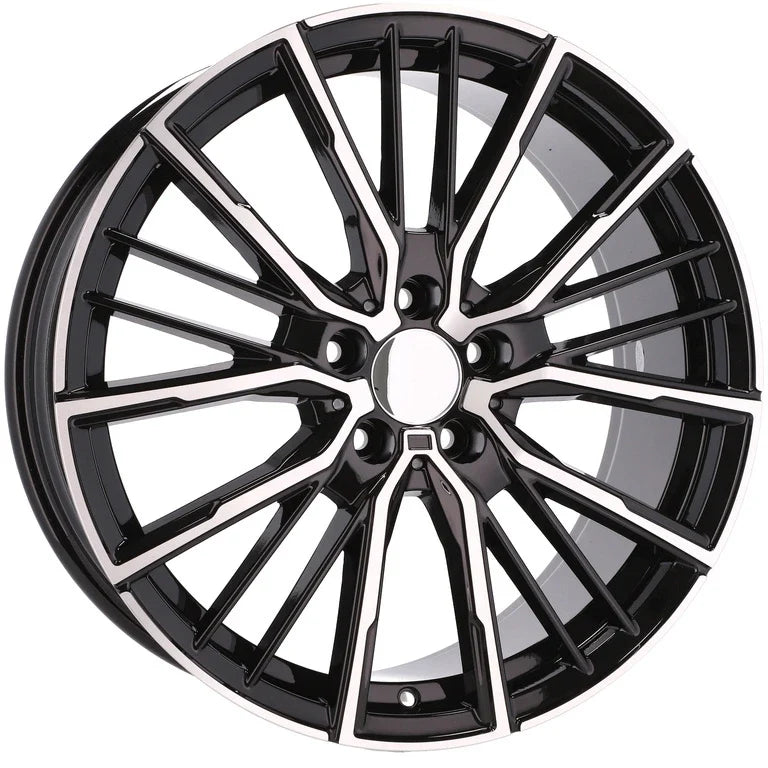 Alu kola pro BMW A5824 8x18 5x112 ET50 66.6 černá – detail 2