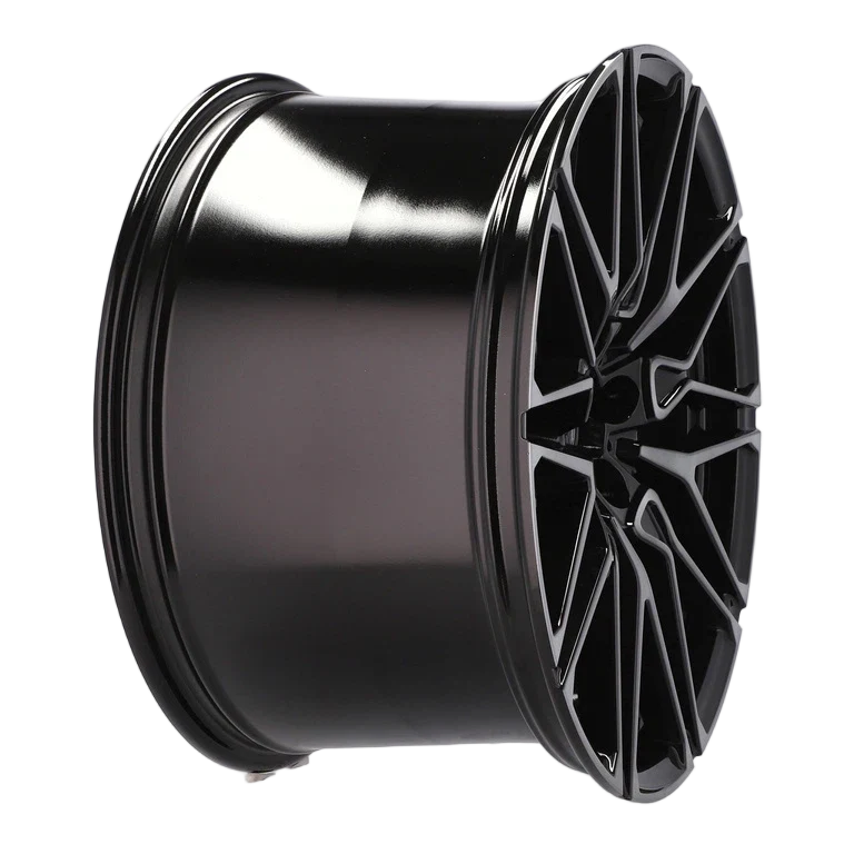 Alu kola pro BMW B5771 10.5x22 5x112 ET43 66.6 černá – detail 1
