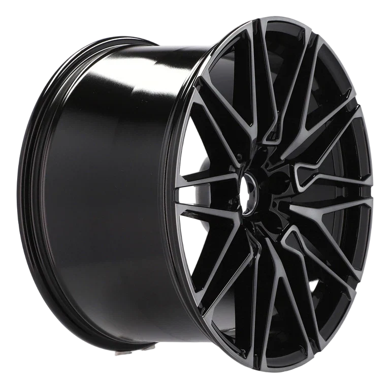 Alu kola pro BMW B5771 10.5x22 5x112 ET43 66.6 černá – detail 2