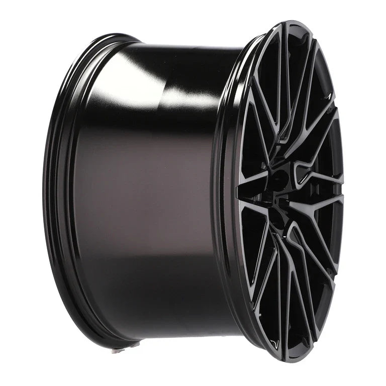 Alu kola pro BMW B5771 9.5x22 5x112 ET37 66.6 černá – detail 8