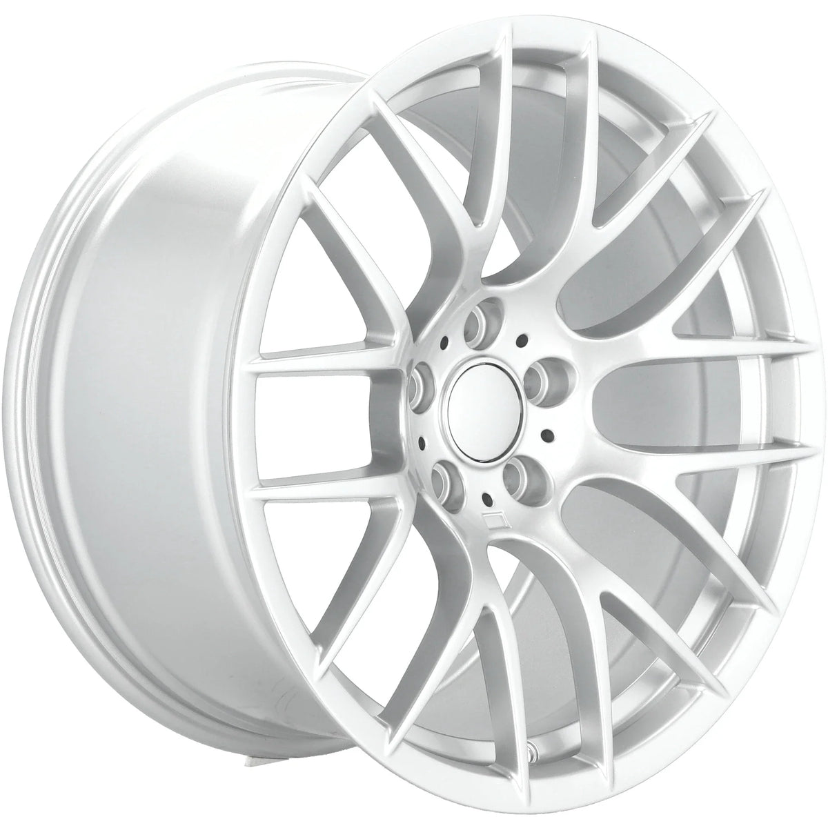 Alu kola pro BMW BYF956A 10x19 5x120 ET25 72.6 Silver Shining – detail 2