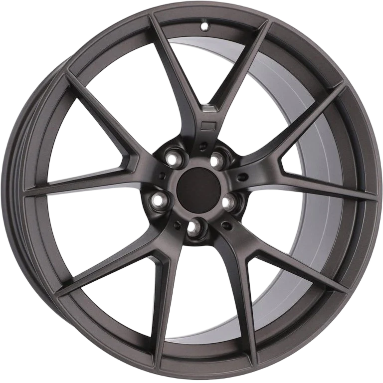 Alu kola pro BMW HE761 9.5x20 5x120 ET40 72.6 Gun Metal – detail 1