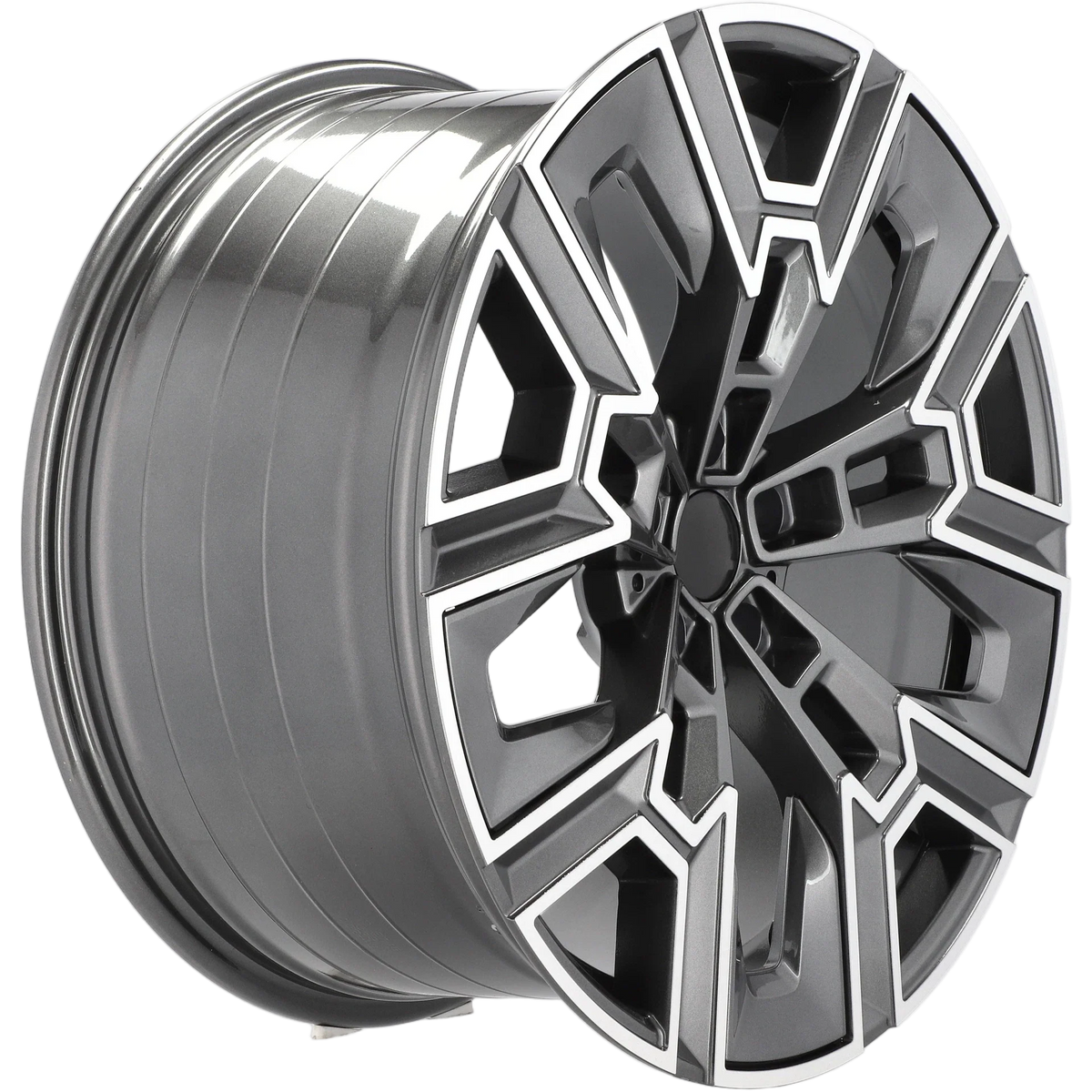 Alu kola pro BMW HF5220 8.5x20 5x112 ET25 66.6 šedá – detail 2