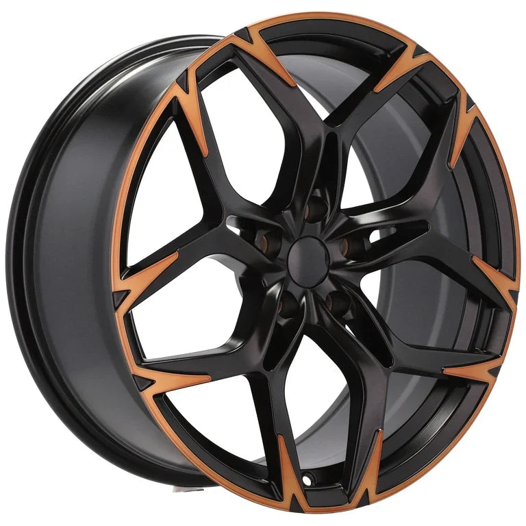 Alu kola pro Cupra I5572 8.5x19 5x112 ET38 57.1 Black Polished Half Matt Cooper – detail 3