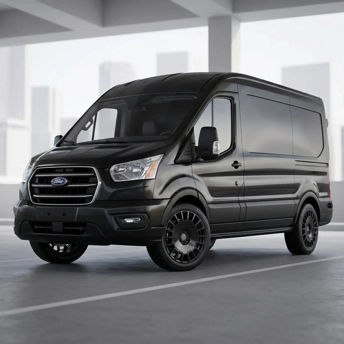 Alu kola pro Ford HF2163 8x20 6x120 ET50 Black – na voze 1