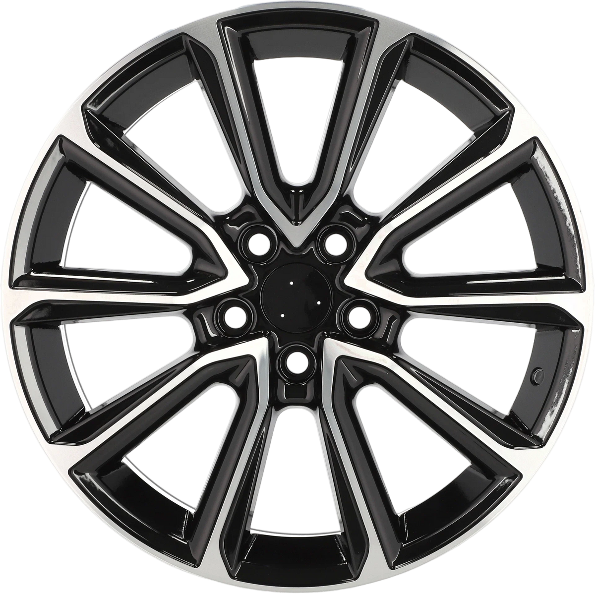 Alu kola pro Lexus B5344 7.5x18 5x114.3 ET35 60.1 Black Polished – detail 4
