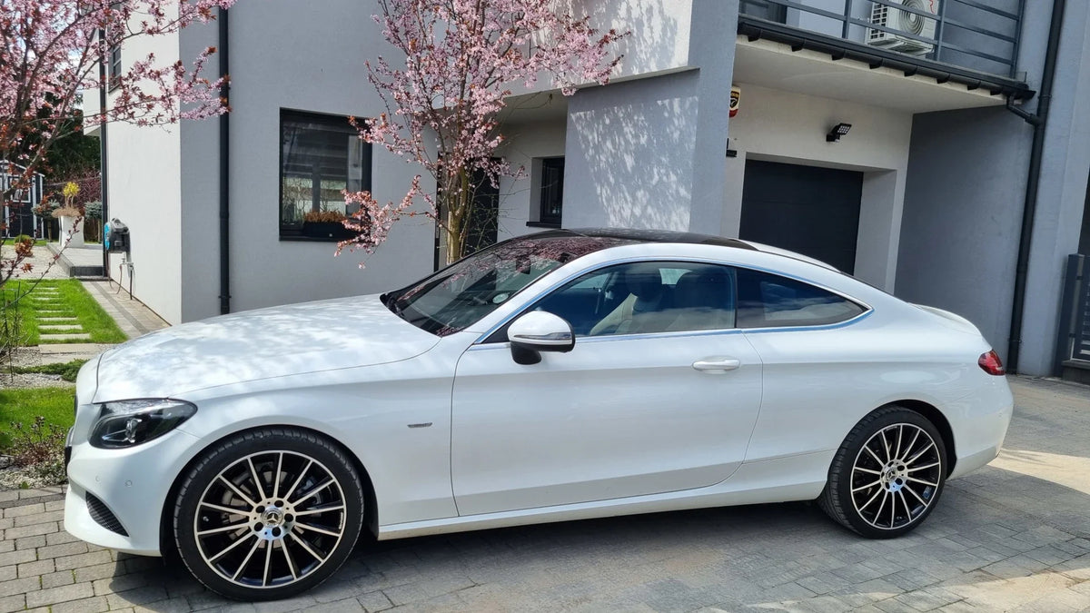 Alu kola pro Mercedes B1048 9.5x18 5x112 ET43 66.6 černá – na voze 3