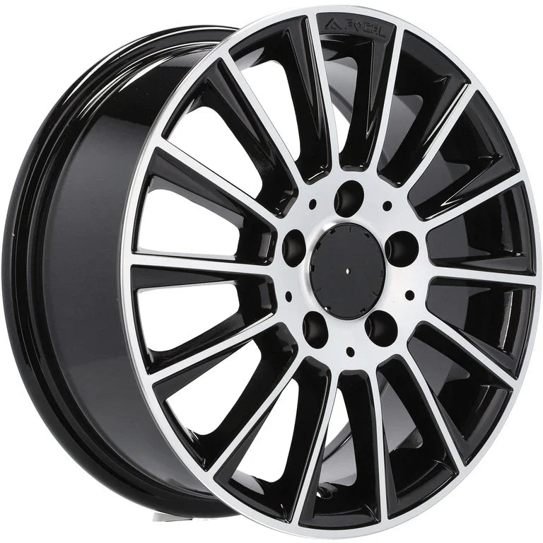 Alu kola pro Mercedes B1048 9.5x18 5x112 ET43 66.6 černá – detail 1