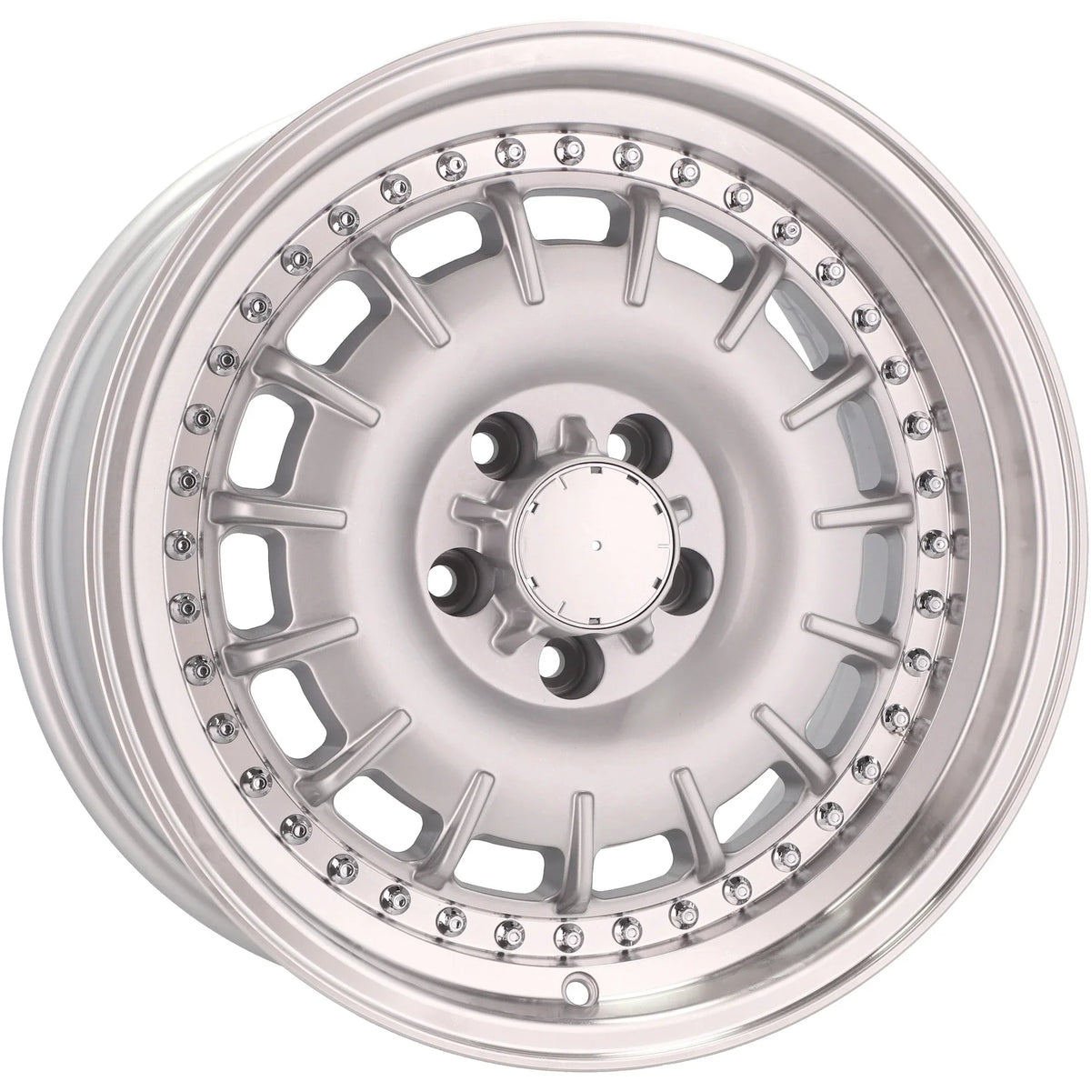 Alu kola pro Mercedes B1855 9x17 5x112 ET30 66.6 stříbrná – detail 1