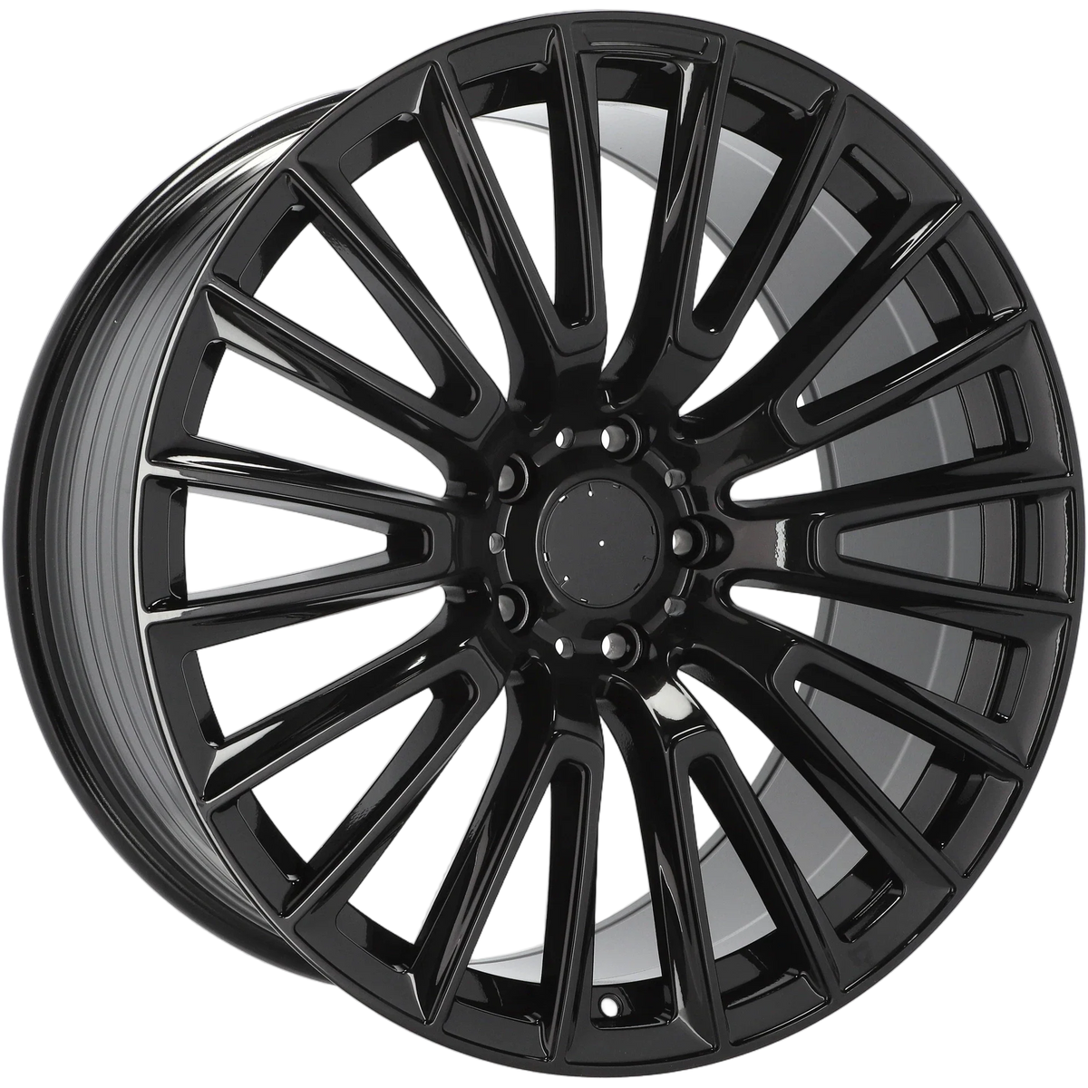 Alu kola pro Mercedes F1070 10x22 5x130 ET36 84.1 Black