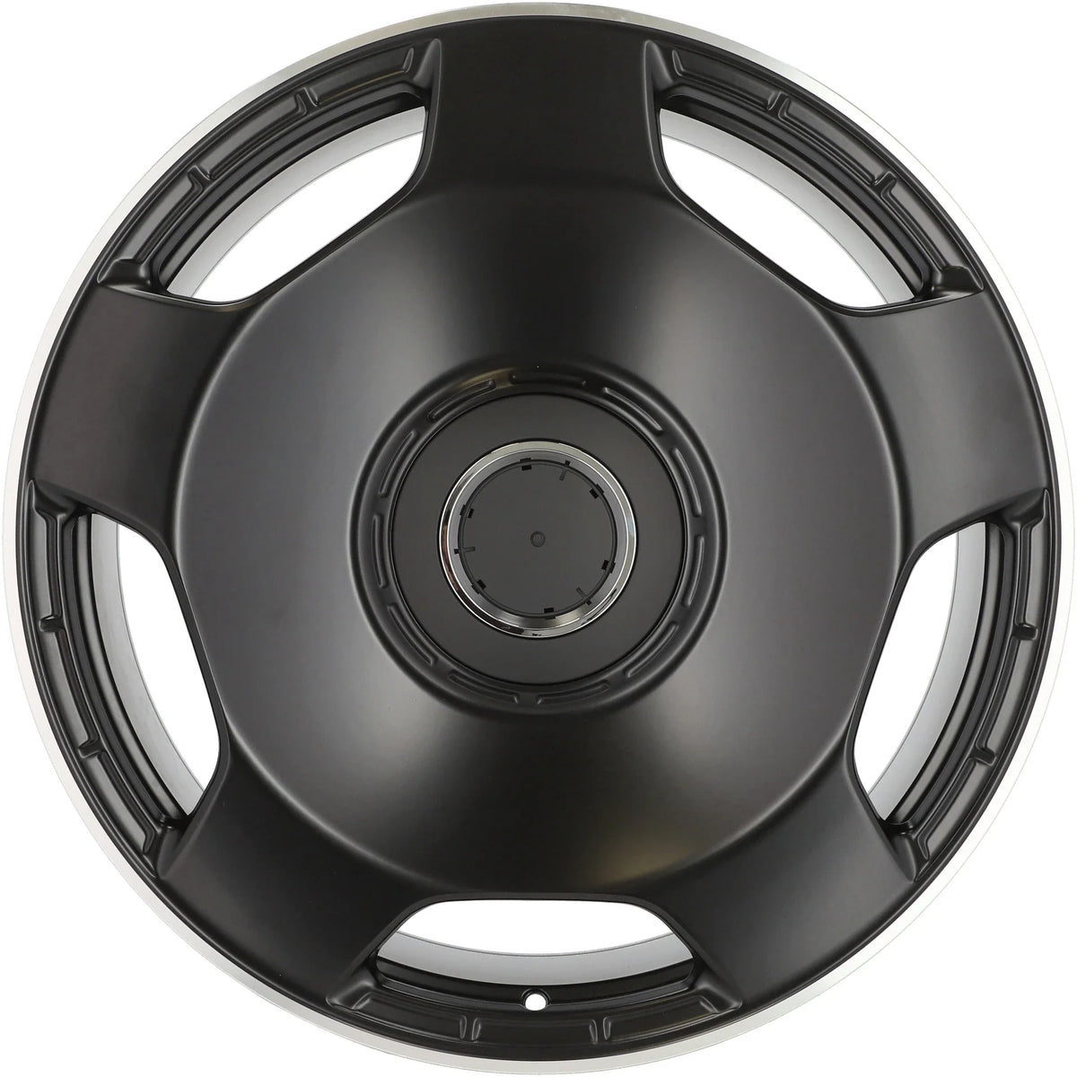 Alu kola pro Mercedes F5133 9.5x20 5x130 ET35 84.1 Black Half Matt & Polished Lip – detail 1
