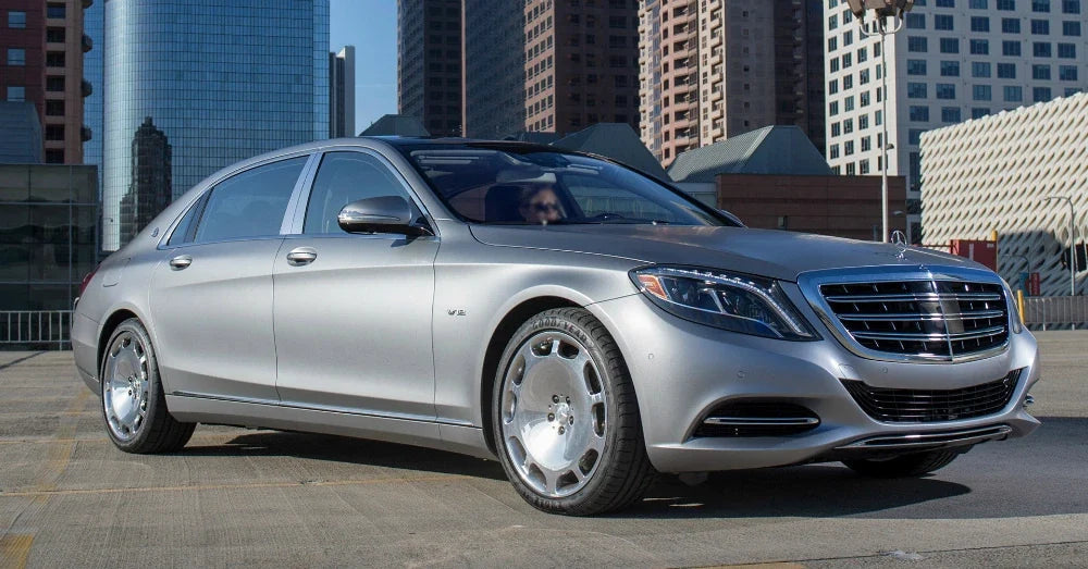 Alu kola pro Mercedes FBX007-9-X 8.5x19 5x112 ET35 66.6 stříbrná – na voze 3