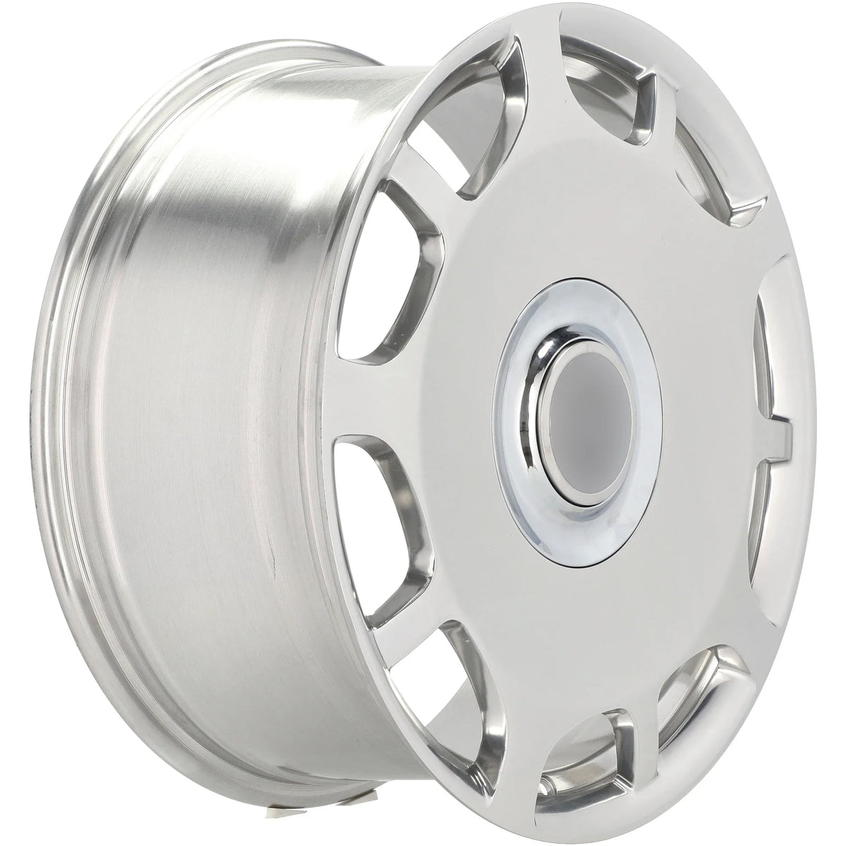 Alu kola pro Mercedes FBX007-9-X 8.5x19 5x112 ET35 66.6 stříbrná – detail 3