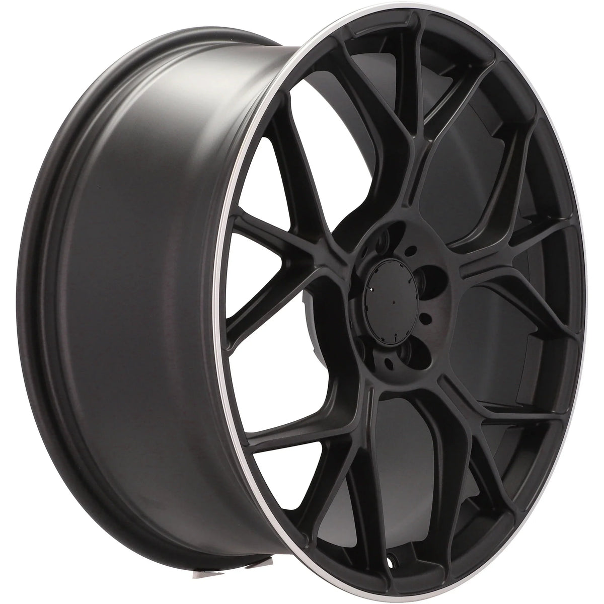 Alu kola pro Mercedes FBX120 9.5x19 5x112 ET43 66.6 černá – detail 3