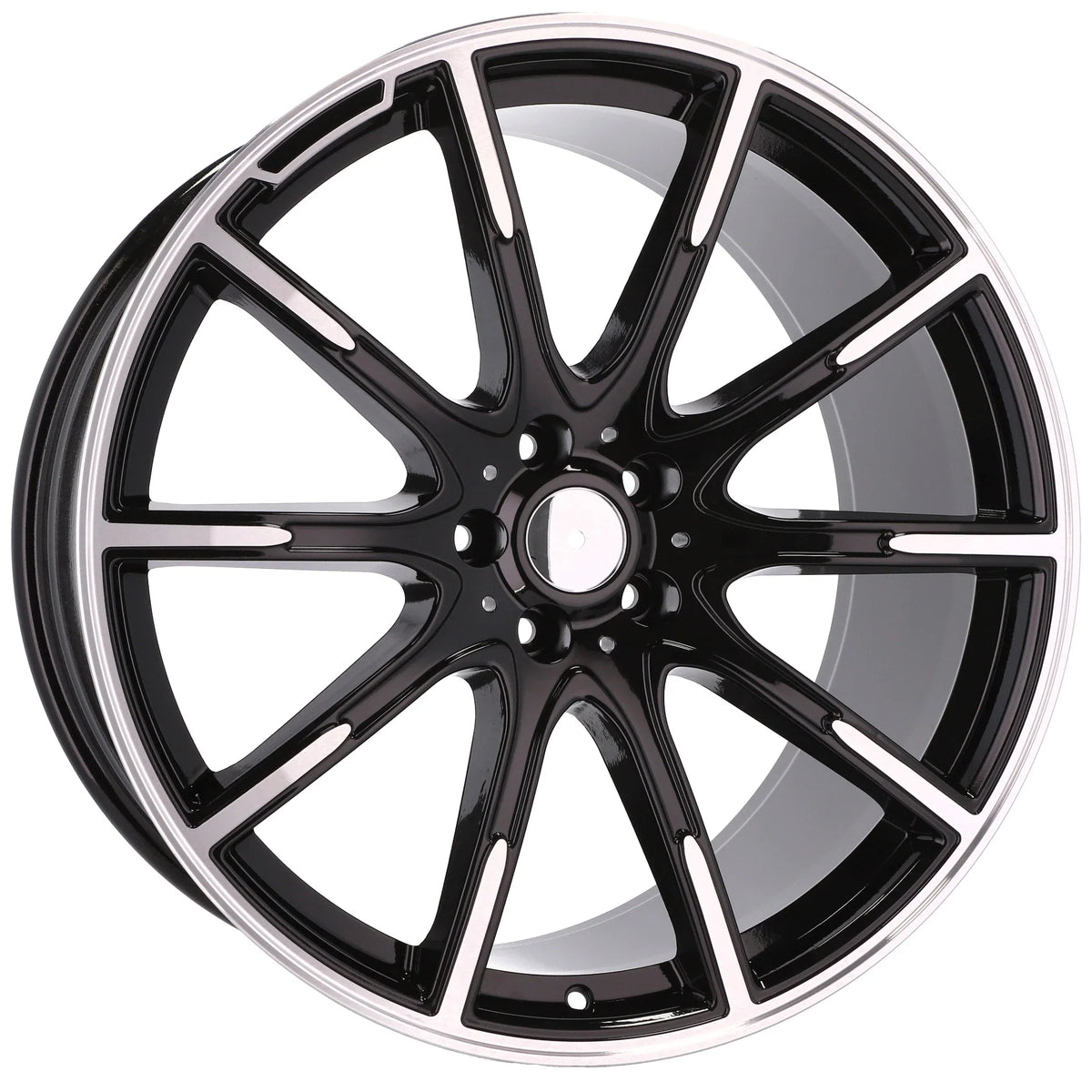 Alu kola pro Mercedes FE236 9.5x19 5x112 ET43 66.6 černá – detail 1