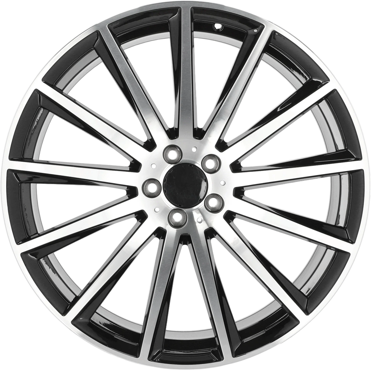 Alu kola pro Mercedes H3524F 11x21 5x112 ET42 66.6 Black Polished – detail 4