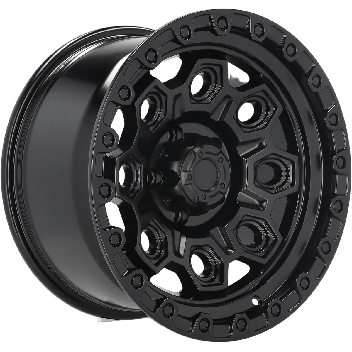 Alu kola pro Offroad JT178 9x17 5x114.3 ET0 73.1 Black Matt – detail 3