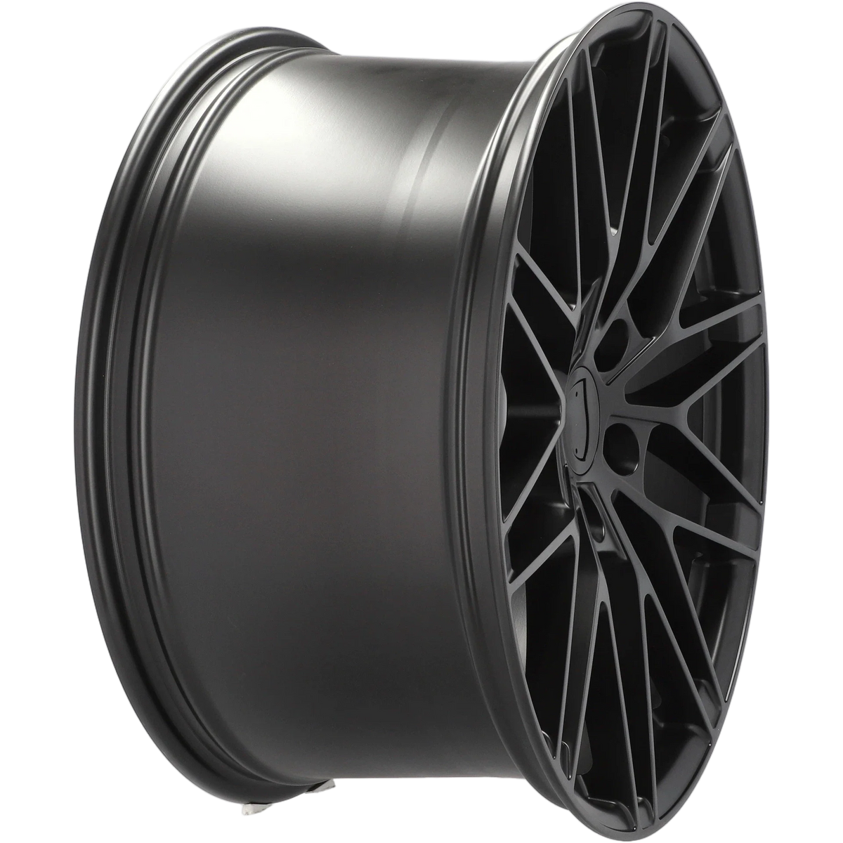 Alu kola pro Porsche 3S1324 10x20 5x130 ET49 66.6 Black Half Matt – detail 1