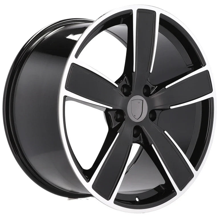 Alu kola pro Porsche H5082 11x21 5x130 ET58 71.6 černá – detail 1