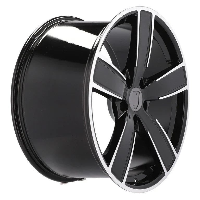Alu kola pro Porsche H5082 11x21 5x130 ET58 71.6 černá – detail 4