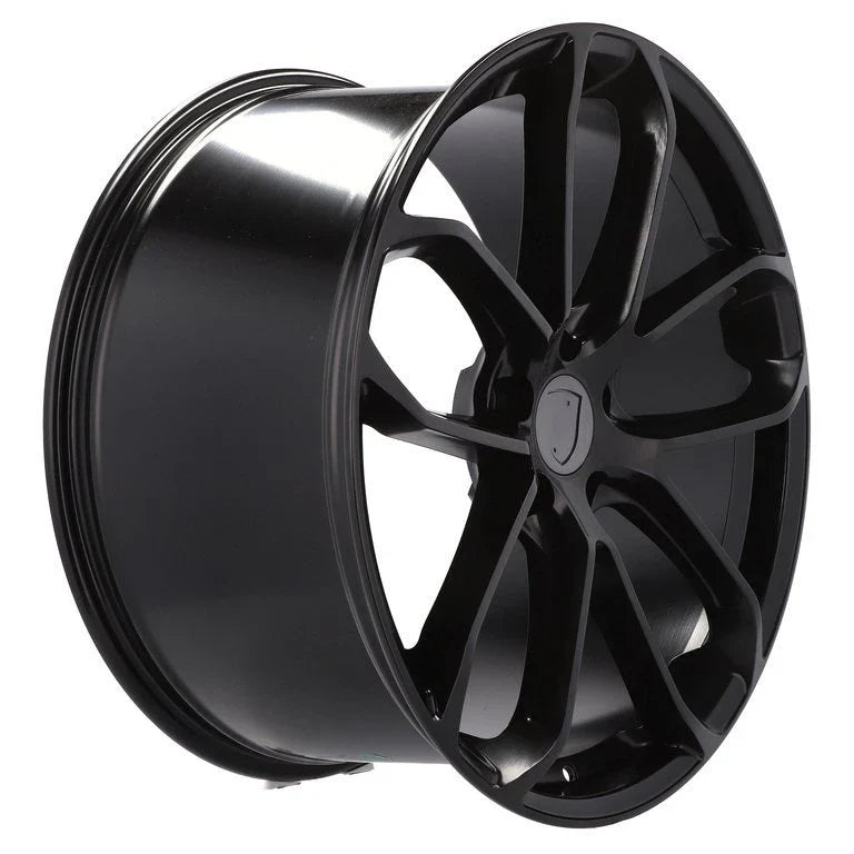 Alu kola pro Porsche H5084 8.5x20 5x130 ET50 71.6 Black Matt – detail 3