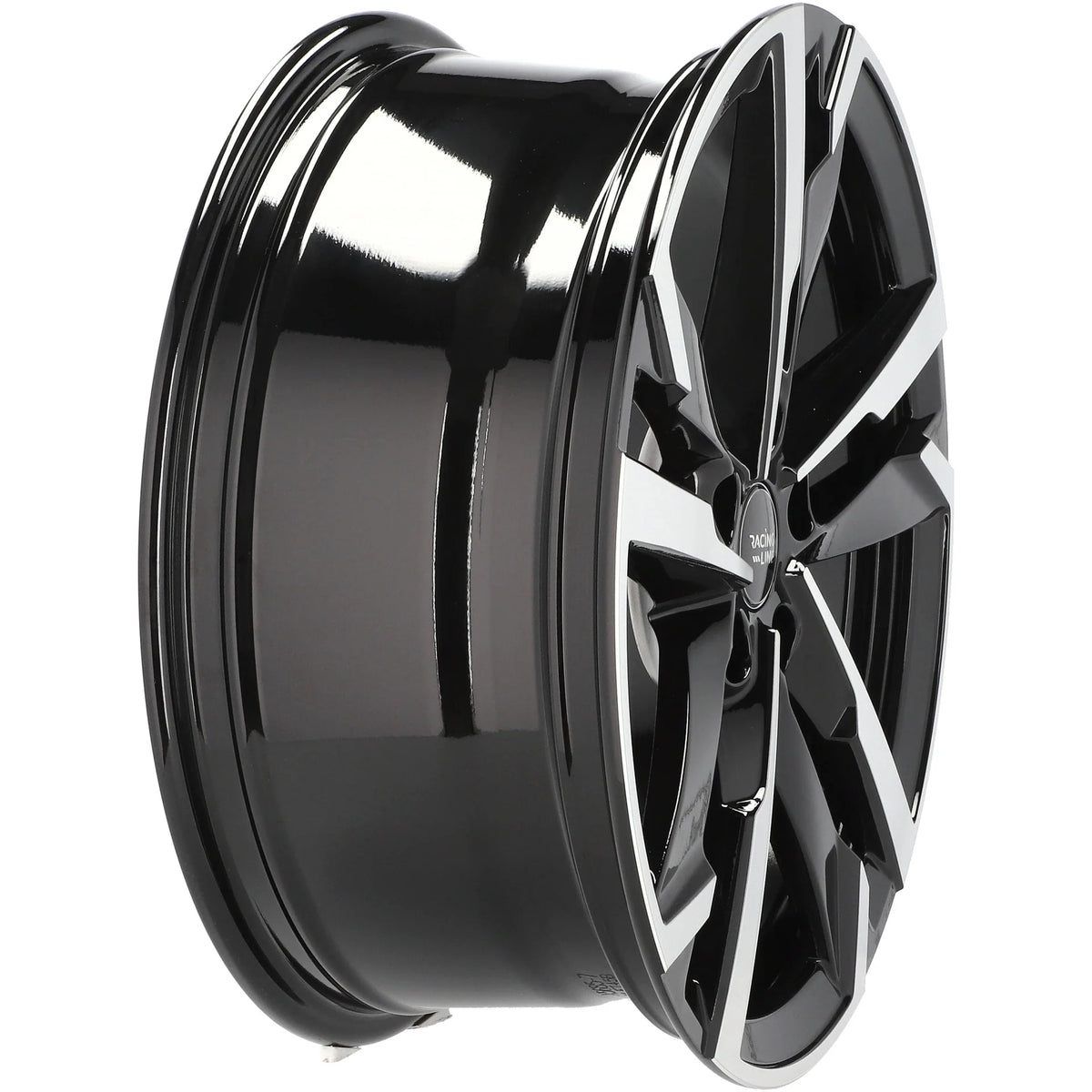 Alu kola pro Škoda FBX254 8.5x20 5x112 ET38 57.1 Black Polished Half Matt – detail 4