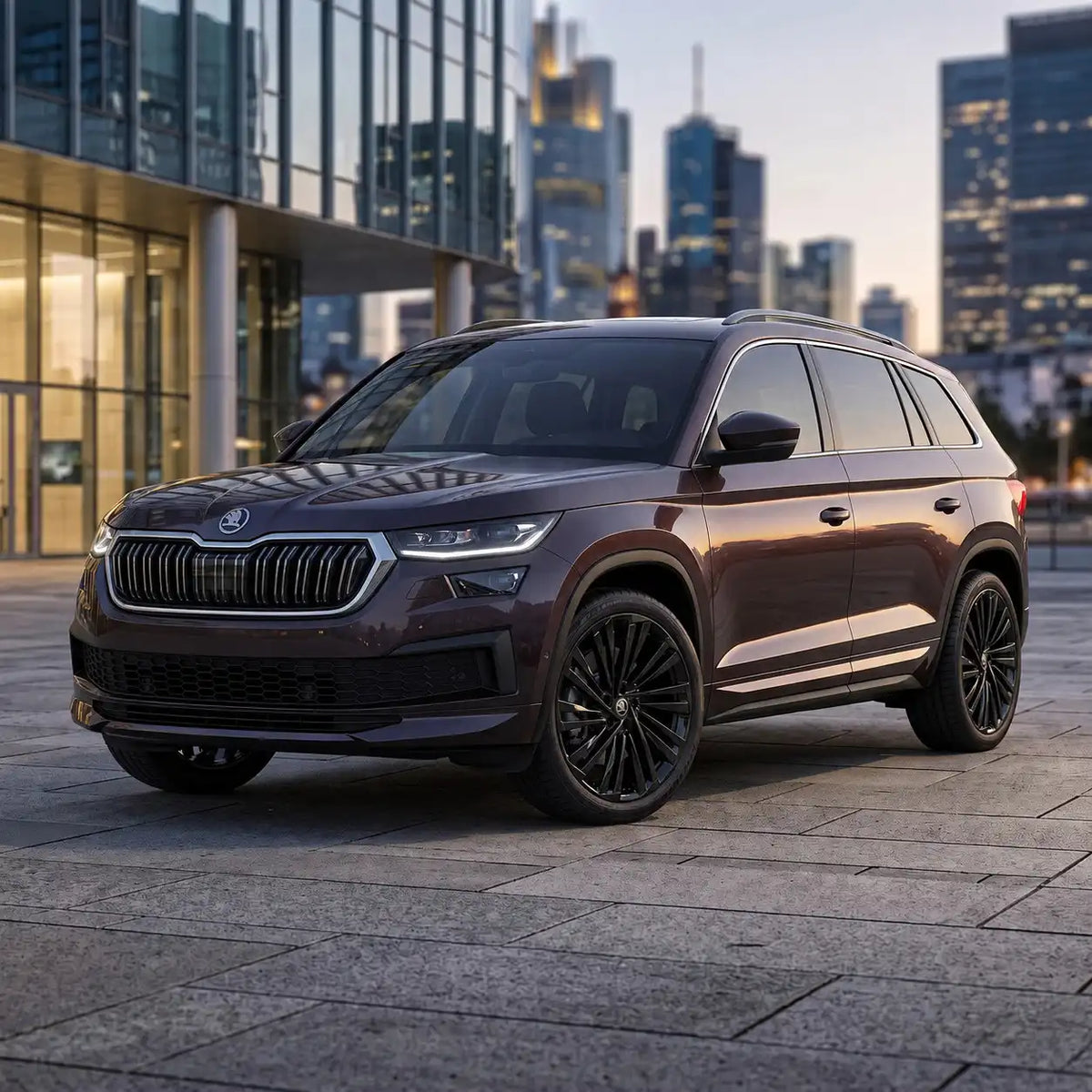 Alu kola pro Škoda FBX261 8x19 5x112 ET45 57.1 Black – na voze 1