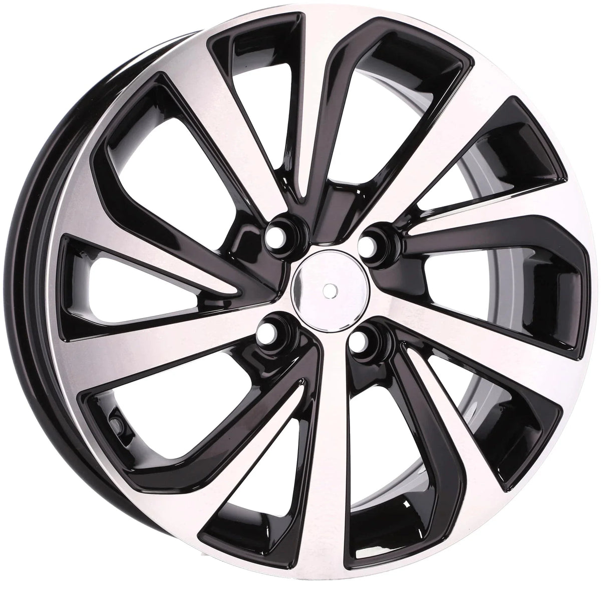 Alu kola pro Škoda FBX423 8x19 5x112 ET44 57.1 Black Polished – detail 1