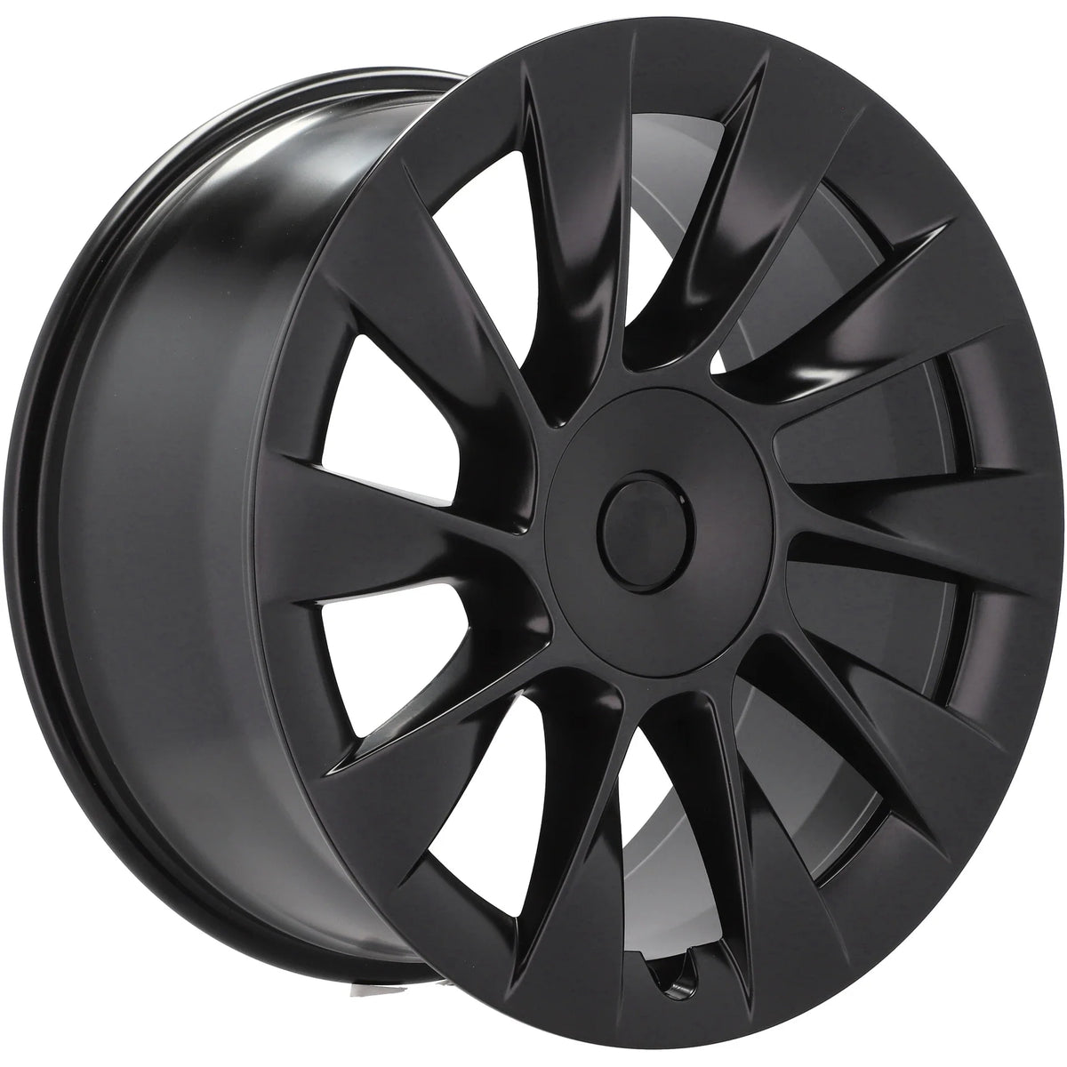 Alu kola pro Tesla D1797 9.5x20 5x114.3 ET45 64.1 Black Matt – detail 1