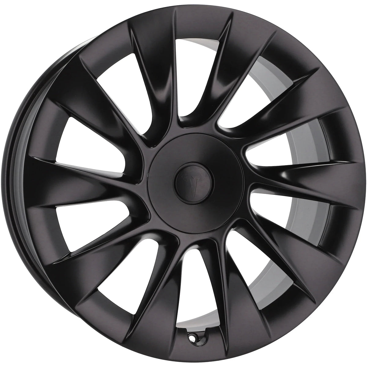 Alu kola pro Tesla D1797 9.5x20 5x114.3 ET45 64.1 Black Matt – detail 4