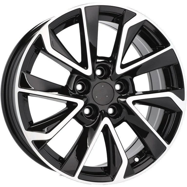 Alu kola pro Toyota B5463 8x18 5x100 ET40 54.1 černá – detail 1