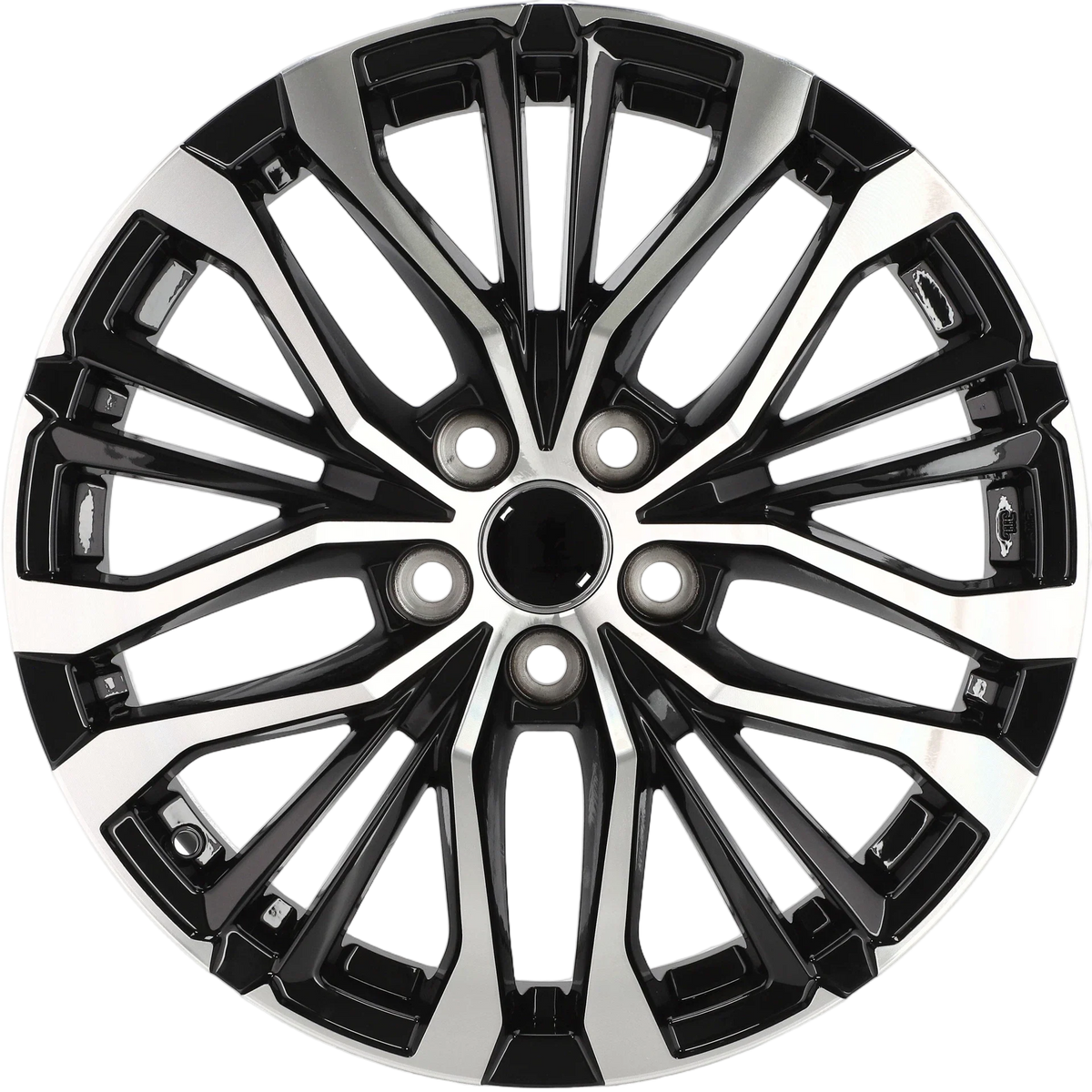 Alu kola pro Toyota H3272F 7x18 5x114.3 ET35 60.1 Black Polished – detail 4