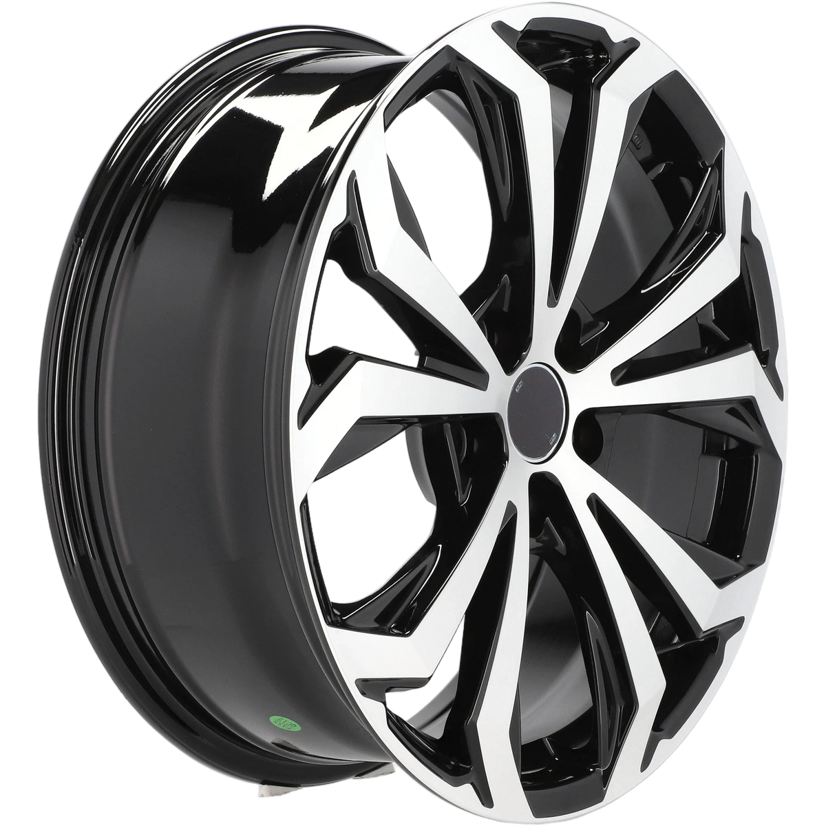 Alu kola pro Toyota Y1133 7x18 5x114.3 ET35 60.1 Black Polished – detail 2