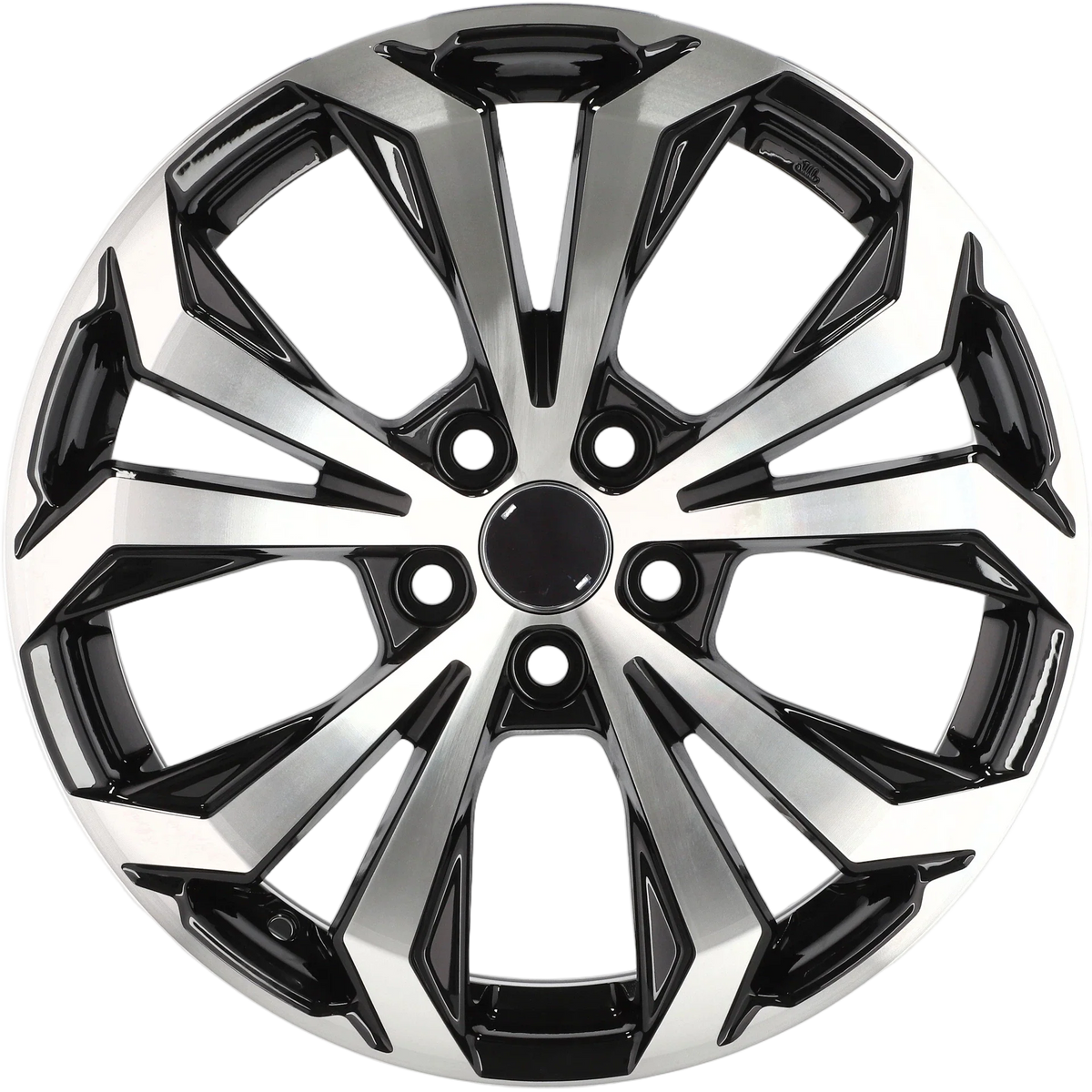 Alu kola pro Toyota Y1133 7x18 5x114.3 ET35 60.1 Black Polished – detail 4
