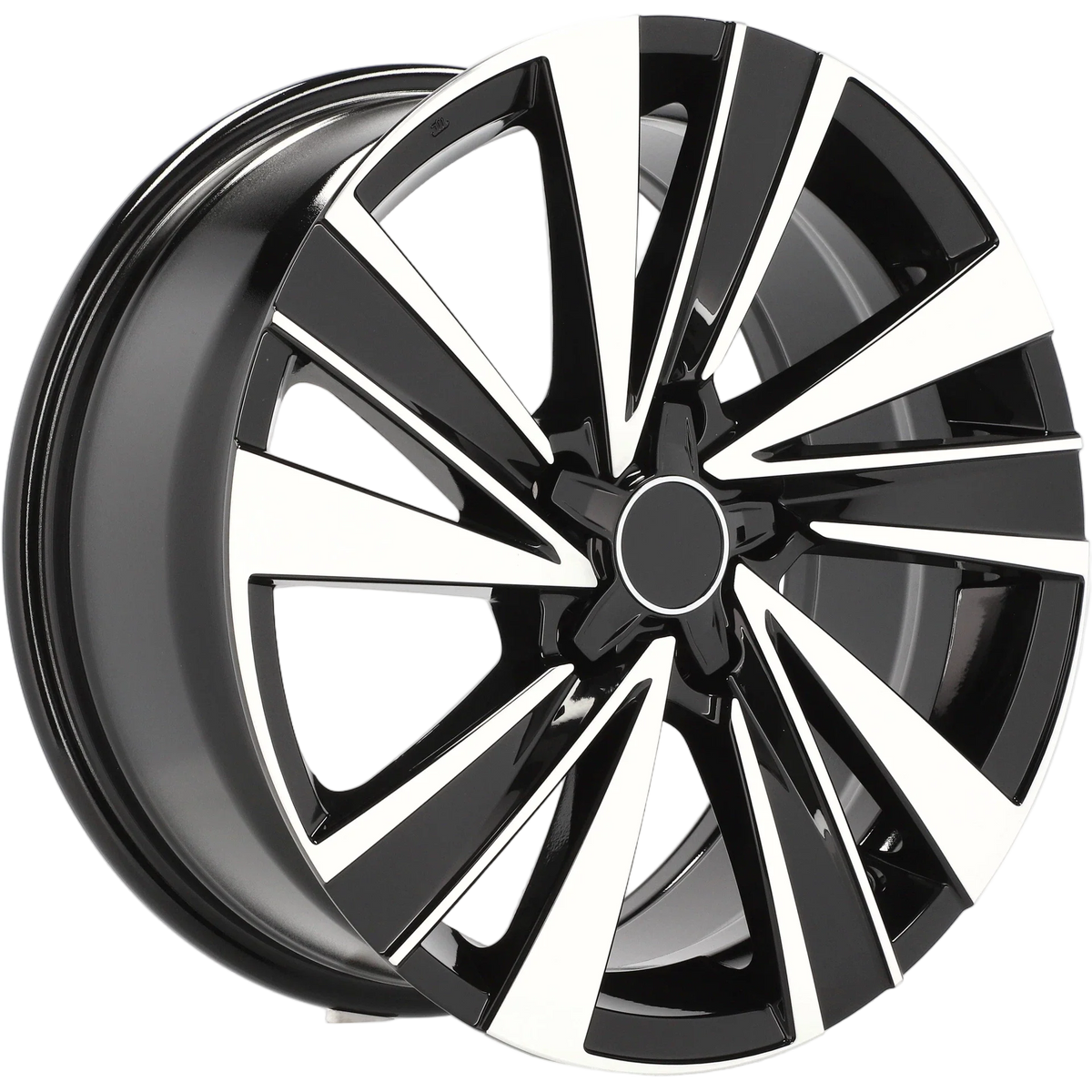 Alu kola pro Toyota Y1382 7x16 5x114.3 ET40 60.1 Black Polished – detail 3