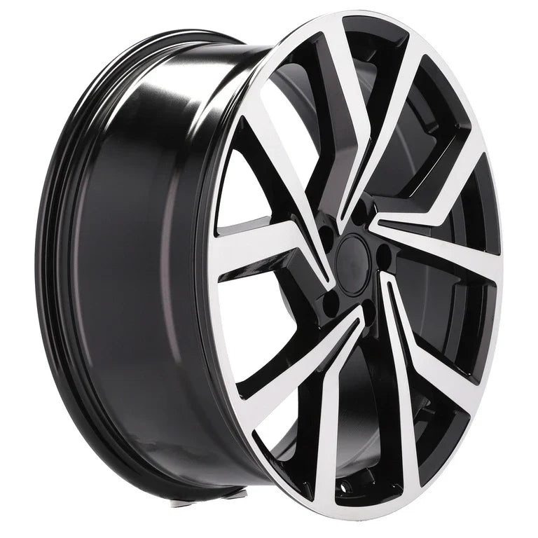 Alu kola pro Volkswagen B1154 7x17 5x100 ET45 57.1 černá – detail 2