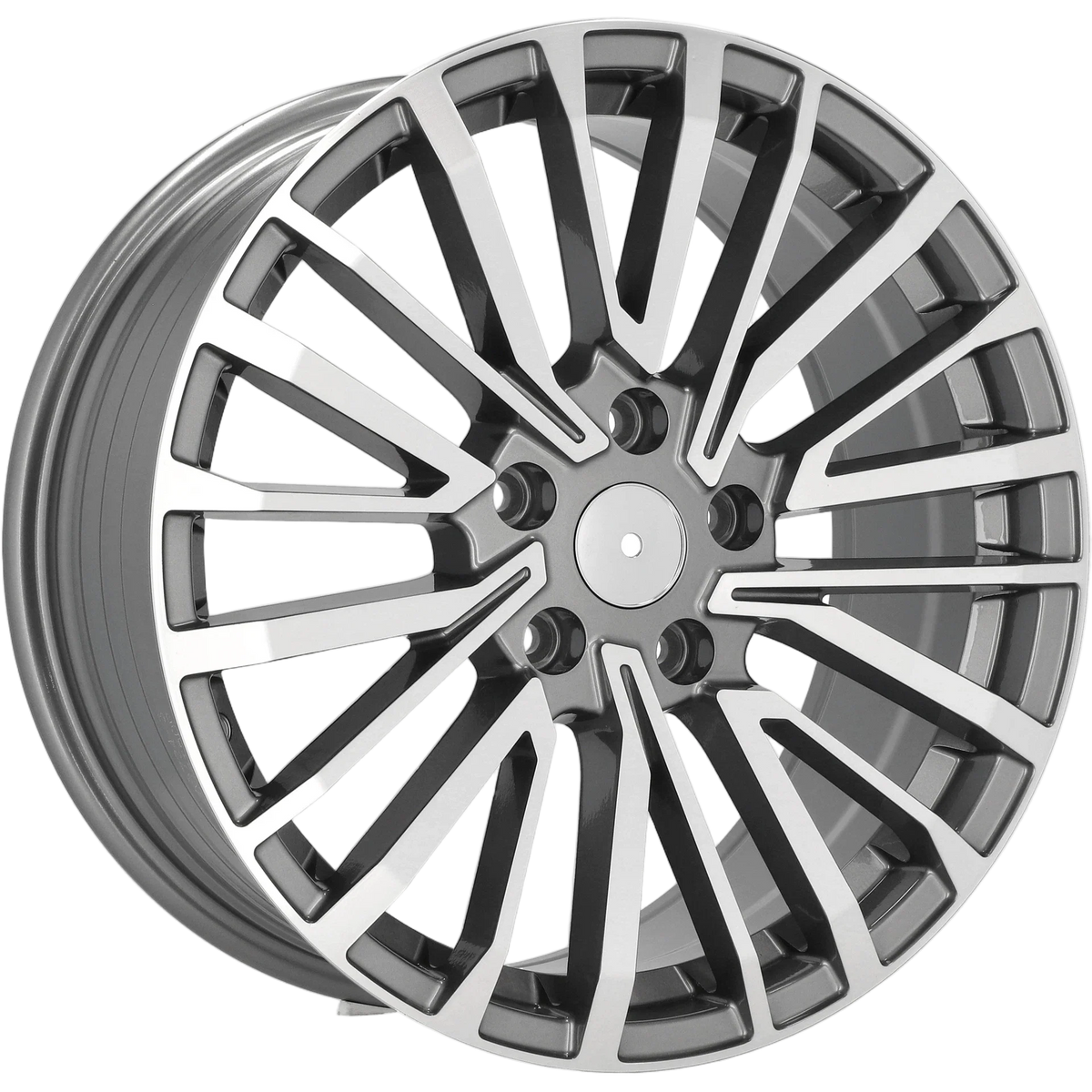 Alu kola pro Volkswagen B1515 8x18 5x120 ET50 65.1 Grey Polished