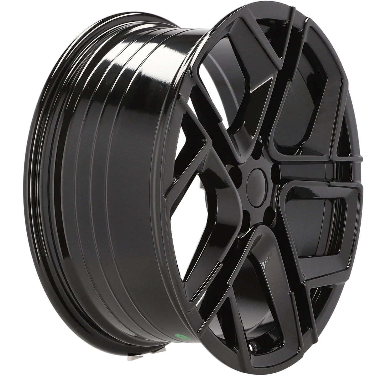 Alu kola pro Volkswagen Y1243 7.5x18 5x112 ET40 57.1 Black Half Matt – detail 2