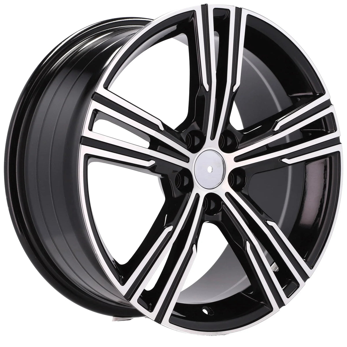 Alu kola pro Volvo FE184 8x19 5x108 ET42 63.4 černá – detail 2