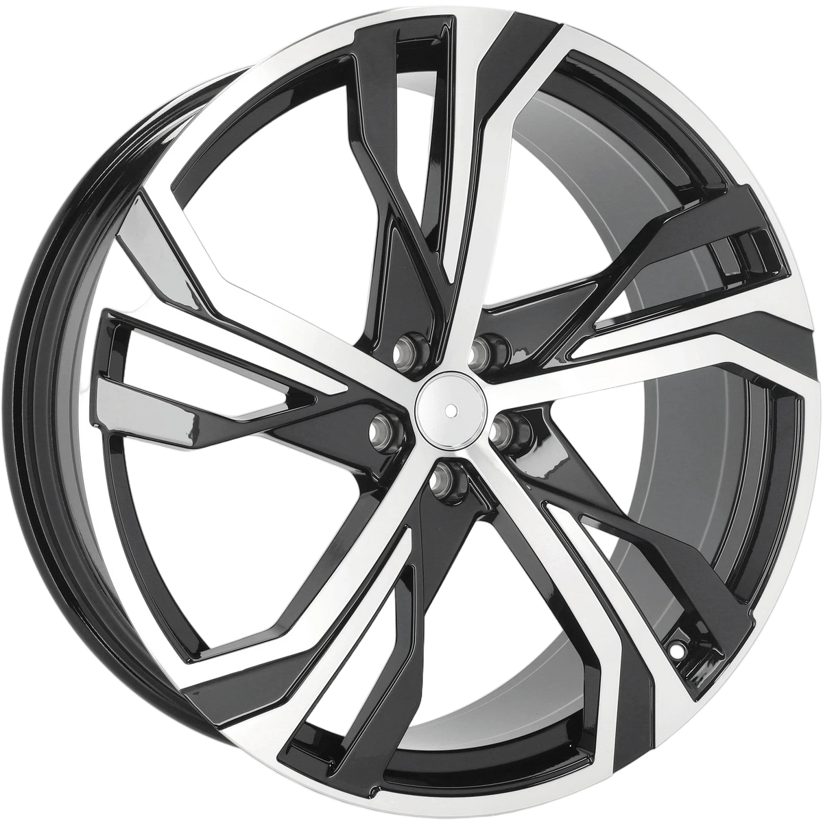 Alu kola pro Volvo YF5753 9x22 5x108 ET38.5 63.4 Black Polished