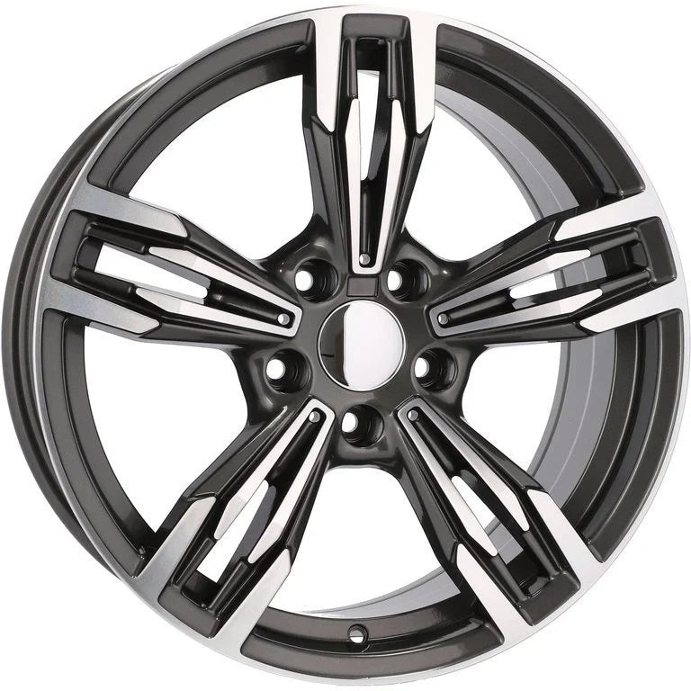 Alu kola pro BMW BY983 8x17 5x120 ET34 72.6 šedá – detail 2