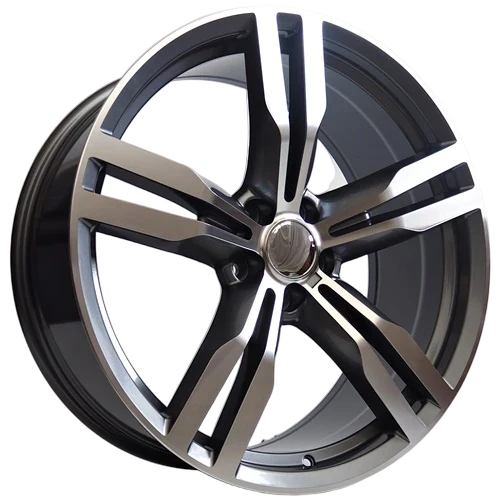 Alu kola Racing Line Capri 8,5x20 5x112 ET25 Grey Face Machined